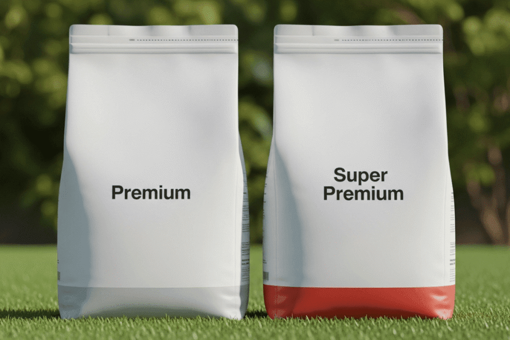 ração premium e super premium