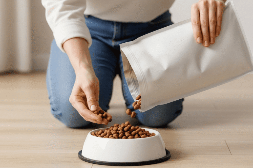 Quantidade de ração